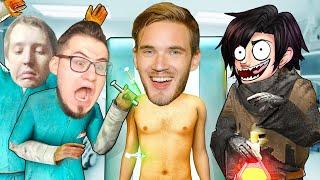 Sledovatel, Coffi и Bolotov борются за жизнь PewDiePie - битва врачей и болезни