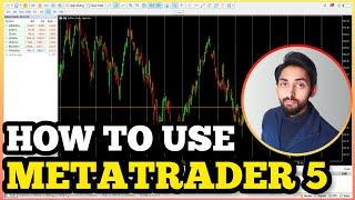 HOW TO USE MT5? MetaTrader 5 Tutorial 2023 (PART 1) | Exness Trading in Pakistan/India-HINDI/URDU