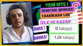 1 DAKİKADA 1.000 İNSTAGRAM TAKİPÇİ  - ŞİFRESİZ ÜCRETSİZ İNSTAGRAM TAKİPÇİ ARTTIRMA