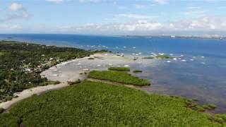 [4K]Aerial shot, Olango Island