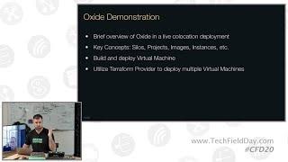 Oxide Computer Company Console Demo and VM Provisioning
