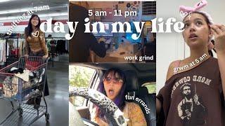 THRIFT WITH ME @ 7 AM + day in my life!!