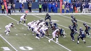 Kellen Clemens Sacked by Clinton McDonald -- 12/29/2013