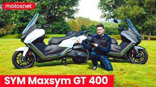  SYM Maxsym GT 400 2024 / Su nuevo "restyling" / Presentación 4K / motos.net