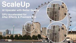 ScaleUP - A.I. powered scaling plugin for Premiere Pro and After Effects
