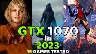 GeForce GTX 1070 Test In 2023 With 15 Games | 1080P & FSR 2