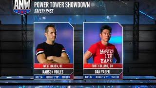 Power Tower: Dan Yager vs Karson Voiles (Safety Pass) - Episode 10