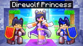 Playing as an DIREWOLF PRINCESS in Minecraft!