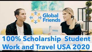 FIRST SCHOLARSHIP STUDENT FOR WORK AND TRAVEL USA | CIEE AND GLOBAL FRIENDS