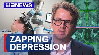 Brain-zapping treatment helping people with depression | 9 News Australia