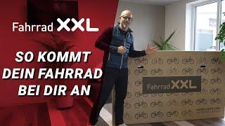 Fahrrad XXL-Unboxing: So kommt dein Fahrrad bei dir an