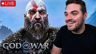 LIVE - God of War Ragnarok Platinum Grind on Give me God of War Difficulty