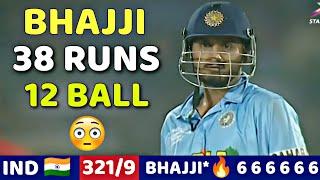 India vs Pakistan 2007 2nd ODI Highlights| HARBHAJAN SINGH 38* Runs Vs PAK| Most SHOCKING Batting 