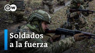 Ucrania obliga a sus hombres a hacer el servicio militar