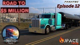 LIVE 5 Million Dollar Company in American Truck Simulator (Day 12)