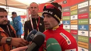 Primož Roglič - post-race interview - Stage 16 - Vuelta a España 2019