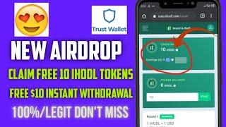 New Airdrop| Claim Free 10 ihodl tokens worth $10| investihodl airdrop