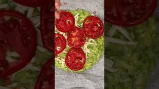 Пицца на кабачке  #быстрыерецепты #здороваякухня #готовимдома