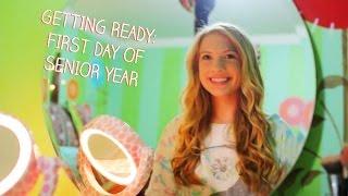 Getting Ready: First Day of School (Senior Year)!!! | Lottie Smalley