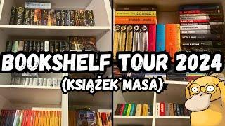 POKAZUJĘ WAM CO NIECO (w sensie książki) | BOOKSHELF TOUR 2024 