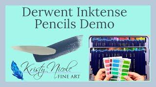 Testing Derwent Inktense Pencils on Various Drawing Papers