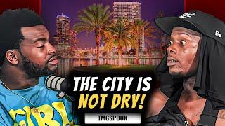 T.M.G Spook SAYS THE CITY IS NOT DRY