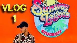 Trip to sunway lagoon | first vlog | muzammil khan | M.k production presents