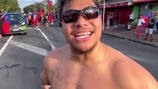 Samoan community in Otara celebrates Toa Samoa's semi final win over England