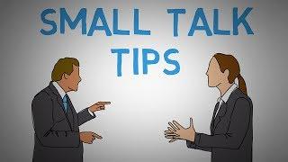 Small Talk - How to Start a Conversation - Tips and Tricks (animated)