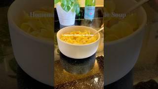 Homemade Chicken Noodle Soup #recipe #chicken #cooking #shorts