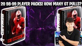 HOW MANY GOLDEN TICKETS CAN I PULL? 20 98-99 OVERALL PLAYER PACKS!