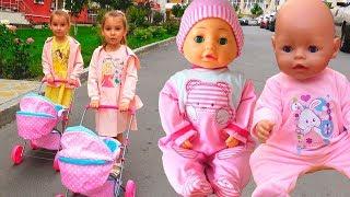 Nastya and a compilation of new series about baby dolls / Magic Twins