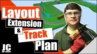 Building a Small Layout Extension & Track Plan