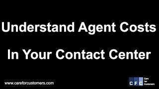 Call Center Management - Agent Costs