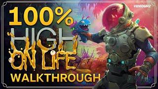 High on Life 100% Walkthrough Guide | Bounty Hunter Difficulty | All Collectibles | Platinum Trophy
