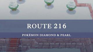 Pokémon Diamond & Pearl: Route 216 Arrangement