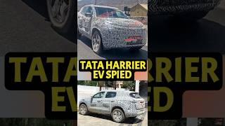 Exclusive! Tata Harrier EV Spotted | 2025 Tata Harrier EV Spied | Tata Harrier EV leaked  #shorts