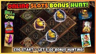 Online Slots Bonus Hunt!  £110 Start, Spinning On Low Stakes! Let's Go Bonus Hunting!