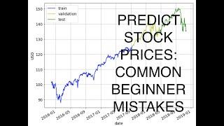 Predicting Stock Prices with LSTMs: One Mistake Everyone Makes (Episode 16)