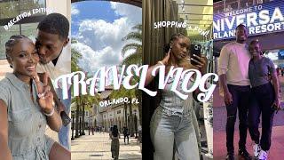 TRAVEL VLOG: BAECATION IN ORLANDO, VOLCANO BAY, UNIVERSAL, SHOPPING + MORE!