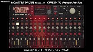 ️ TEASER ️ CINEMATIC Preset of MONSTER Drums v3.2024.05 ️