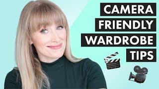 WHAT TO WEAR ON CAMERA | 5 TIPS TO LOOK GOOD ON TV + VIDEO 