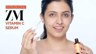 ZM VITAMIN C  FACE SERUM/HOW TO USE/HYDRATION AND BRIGHTNESS