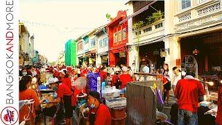 PHUKET Sunday Walking Street Market | THAI STREET FOOD In Phuket Thailand