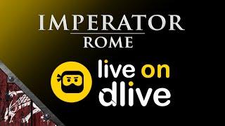 Imperator: Rome - Punic Wars 1v1 vs Vespasian live on DLive!