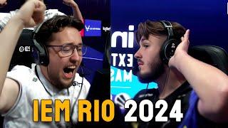 CRAZY MOMENTS IEM RIO 2024⭐ (CS2 2024 Highlights)