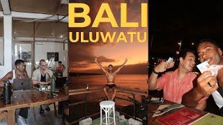 Digital Nomad Vlog Bali Uluwatu l Boys trip, Beaches, getting stuff done