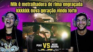 REACT NEGO DRAMA VS PEKE (GASTAÇÃO T0TAL ) 2 FASE | 552º Batalha do Tanque | RJ