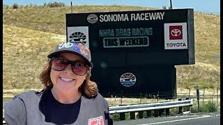 NHRA Friday Sonoma LIVE cam Rick Ware Parts Plus  Denso Clay Millican Top Fuel Pit #race #racecar