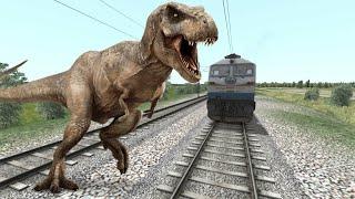 NEW TREND INVISIBLE VFX TRAIN MAN AND DINOSAUR FUNNY MAGIC VIRAL VIDEO KINEMASTER EDITING